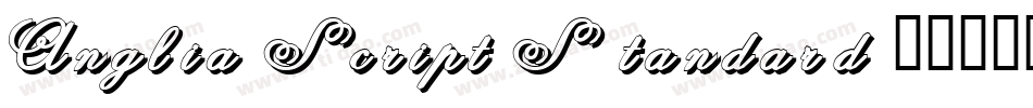 Anglia Script Standard字体转换